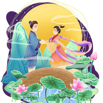 ��Ϧ���˽ڹ�����ţ��֯Ů