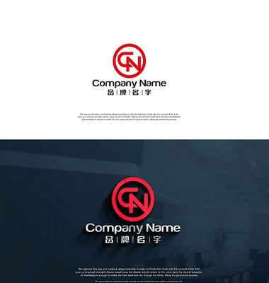 CN标志LOGO设计 CN标志LOGO设计