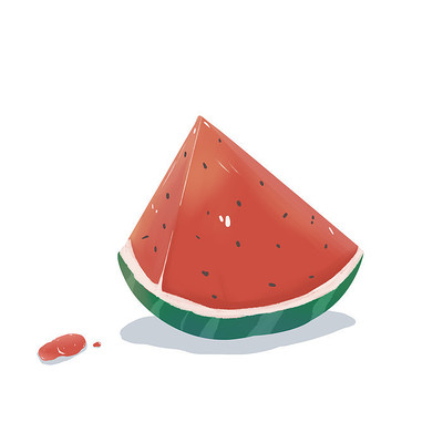 夏天水果西瓜卡通 夏天水果西瓜卡通