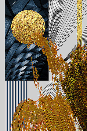 抽象玄关装饰画 抽象玄关装饰画