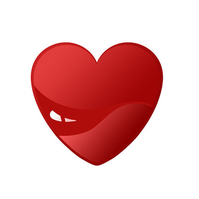 卡通红色爱心 卡通红色爱心