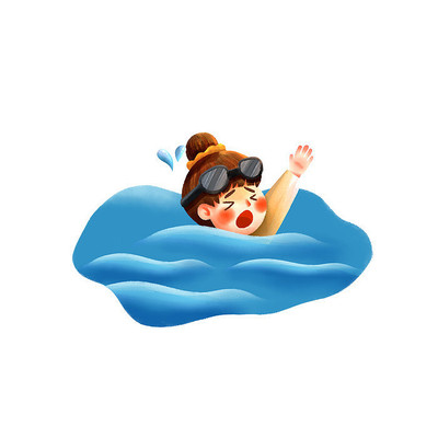 女孩溺水元素 女孩溺水元素