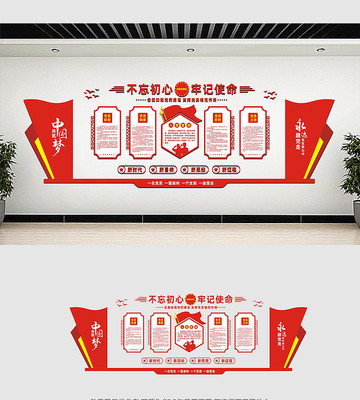 基层党建文化墙设计 基层党建文化墙设计