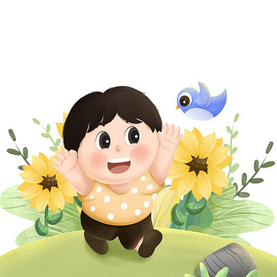 男孩玩耍元素 男孩玩耍元素