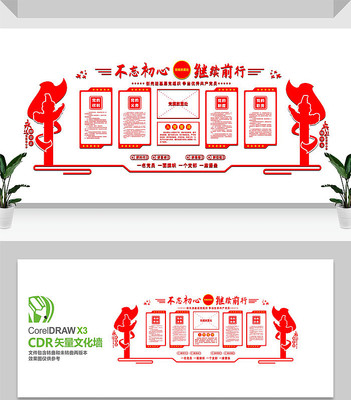 党员活动室文化墙 党员活动室文化墙