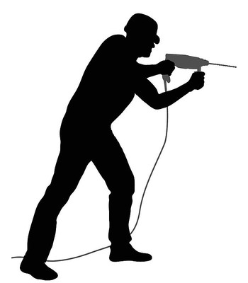 操作工剪影图片 操作工剪影图片