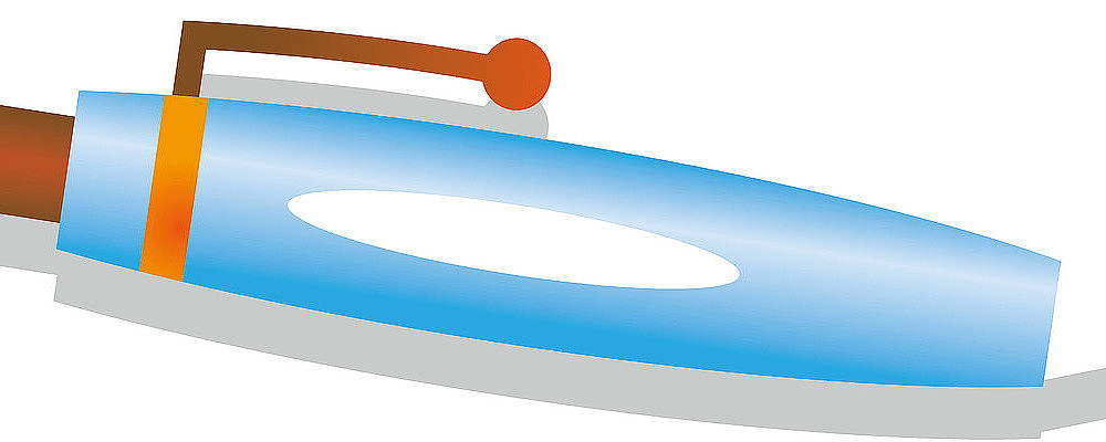 蓝色圆珠笔插画 蓝色圆珠笔插画