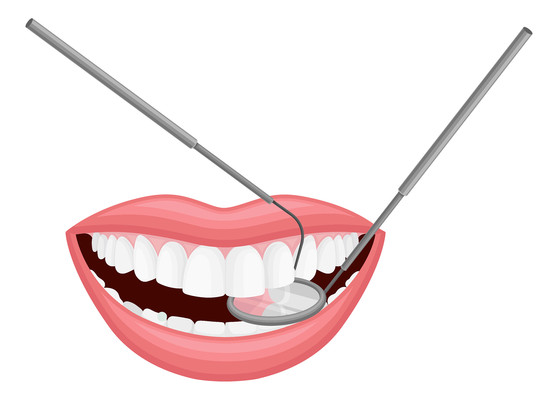 卡通口腔口腔检查 卡通口腔口腔检查