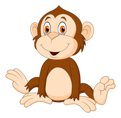 手绘卡通猴子 手绘卡通猴子