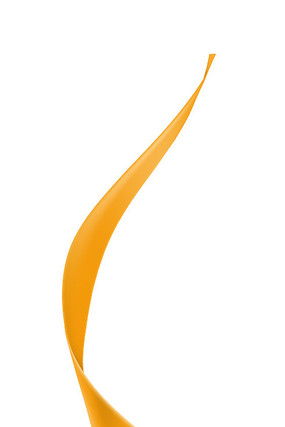 金色旋转丝带 金色旋转丝带