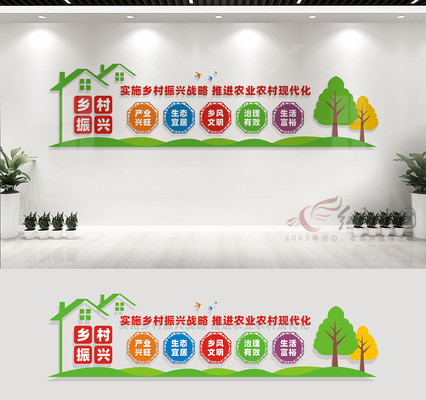 乡村振兴战略文化墙 乡村振兴战略文化墙