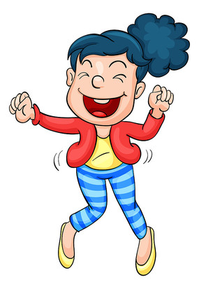 手绘卡通女孩元素 手绘卡通女孩元素