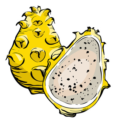 黄色水果元素 黄色水果元素