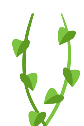 卡通小清新绿色植物 卡通小清新绿色植物