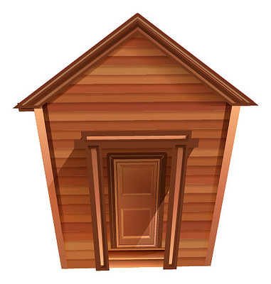一间小木屋元素 一间小木屋元素