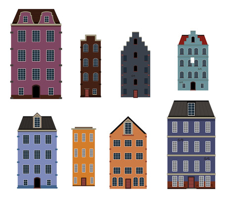 漫画风房子元素 漫画风房子元素