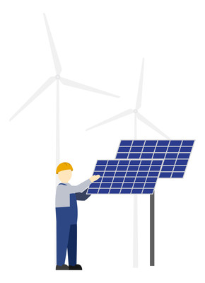 卡通蓝色接收板元素 卡通蓝色接收板元素