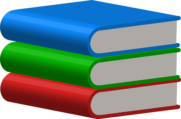 三本厚厚的书元素 三本厚厚的书元素