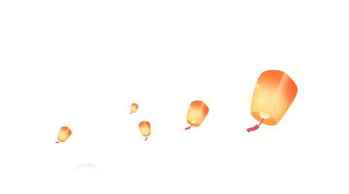 卡通手绘高清免抠中秋喜庆灯笼 卡通手绘高清免抠中秋喜庆灯笼