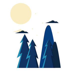 ��ֲ������ɽ�羰�廭