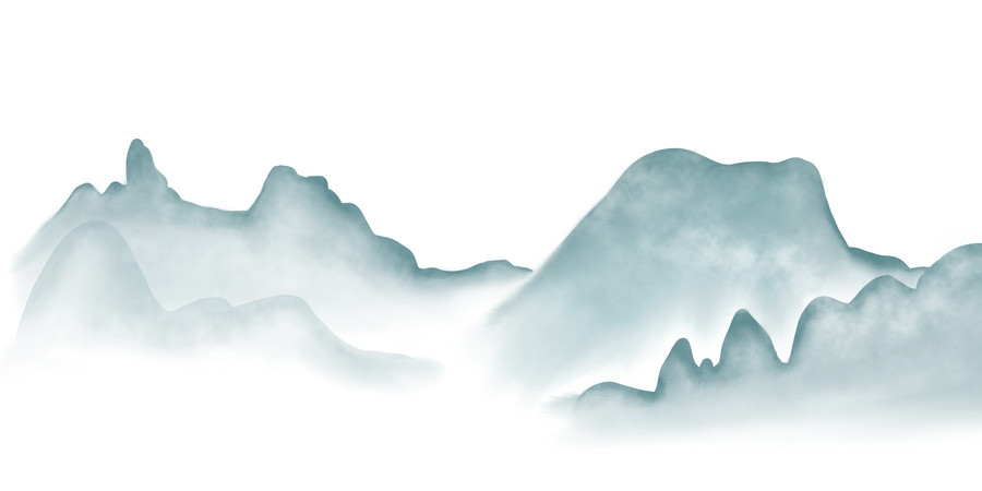 手绘高山山脉免抠png PNG