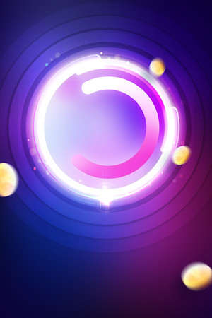 紫色光圈背景图图 紫色光圈背景图图