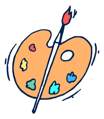 画盘卡通高清png免抠元素 画盘卡通高清png免抠元素