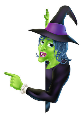 卡通绿色的怪人元素 卡通绿色的怪人元素