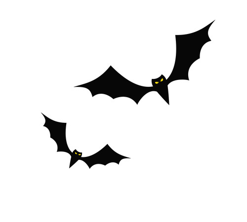 万圣节手绘蝙蝠免扣素材 万圣节手绘蝙蝠免扣素材