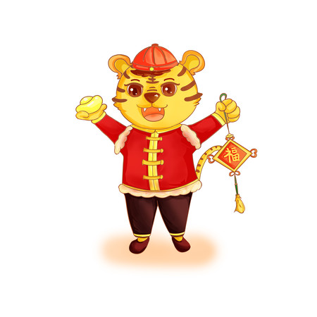 新春虎年喜庆老虎平安福 新春虎年喜庆老虎平安福