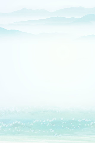 国风水墨青山远景背景 国风水墨青山远景背景