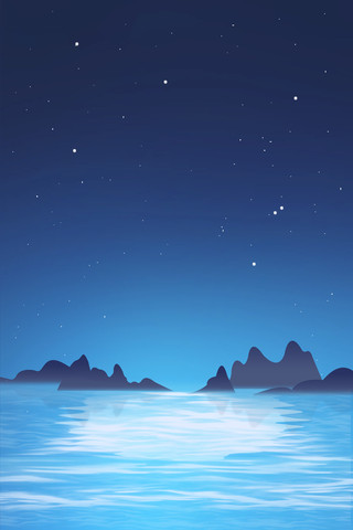 �ֻ�ɽˮ�ǿշ羰 PSD