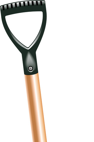 一把铁铲工具元素 一把铁铲工具元素