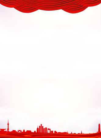 ��ɫ���м�Ӱ�߿�װ�α���ͼ