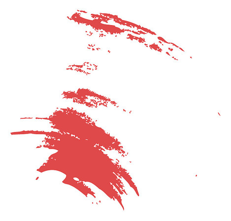 卡通红色水彩画 卡通红色水彩画