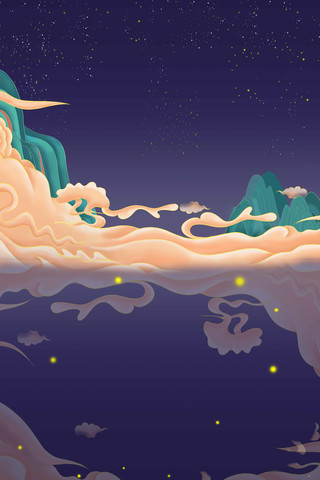 ��ɫ�ǿ�����ɽ������ͼ