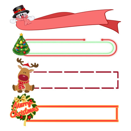 圣诞节标题框 圣诞节标题框