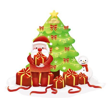 圣诞树元素 圣诞树元素