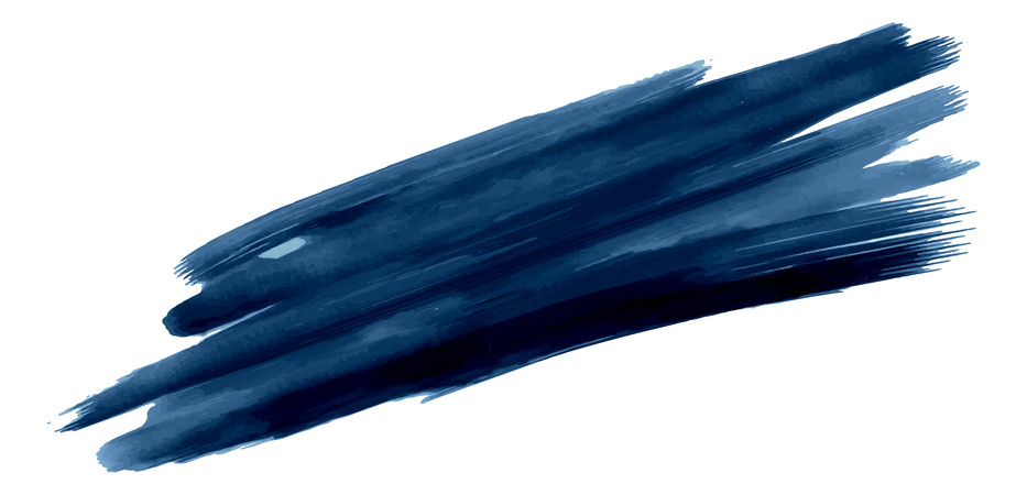 卡特蓝色水墨元素 卡特蓝色水墨元素