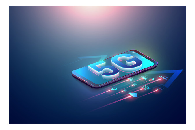 卡通5G时代元素 卡通5G时代元素