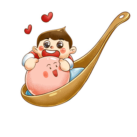 元宵和男孩 元宵和男孩