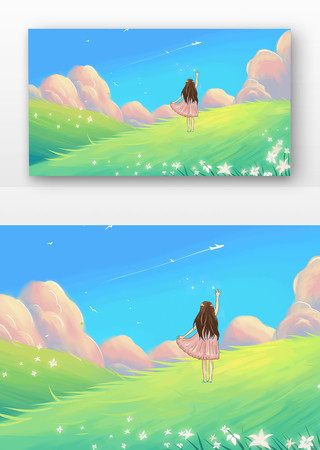 ����ݵ�Ů���廭 PSD