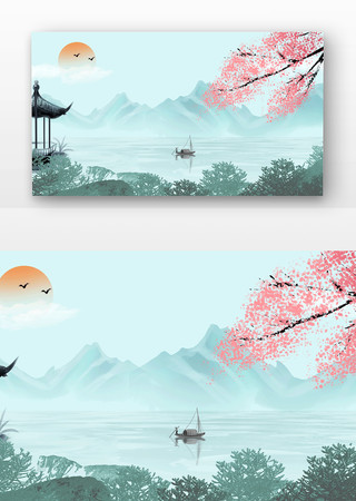 �ŷ�ˮīԶ������ PSD