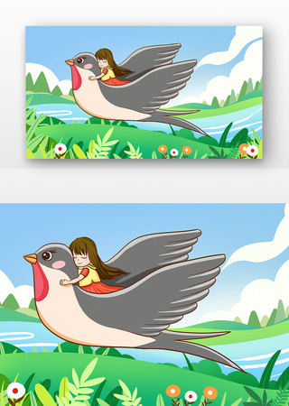 ������ɫ�羰��������Ů�� PSD