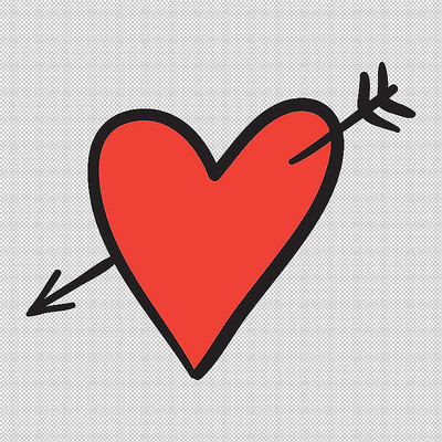 爱心射箭爱情喜欢 爱心射箭爱情喜欢