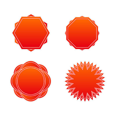 红色国潮标题框 红色国潮标题框