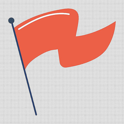 红色旗子旗帜 红色旗子旗帜