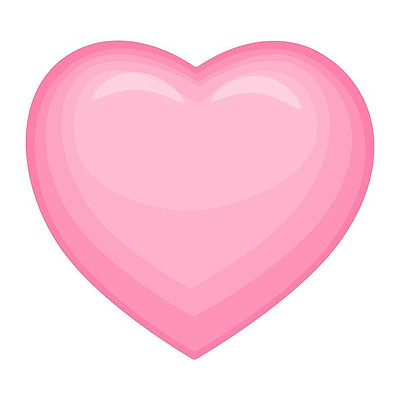 手绘粉色爱心爱 手绘粉色爱心爱