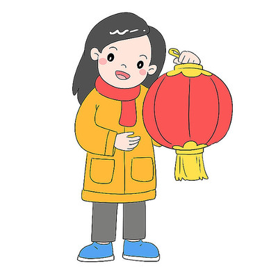 新年春节过年拜年人物 新年春节过年拜年人物