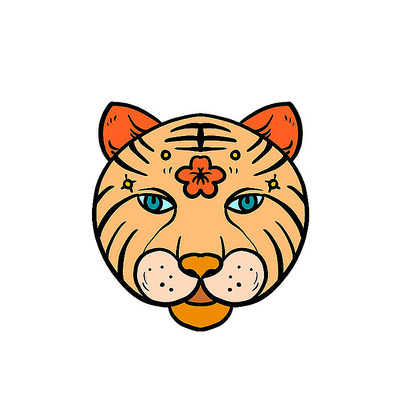 虎年春节新年元素 虎年春节新年元素